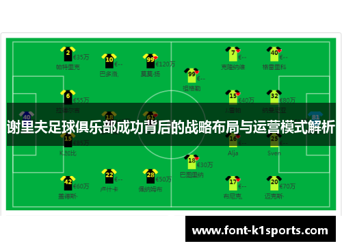 谢里夫足球俱乐部成功背后的战略布局与运营模式解析