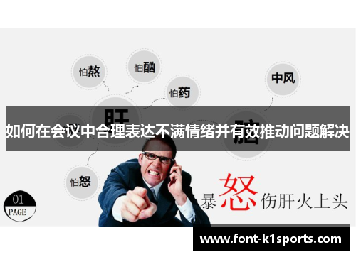 如何在会议中合理表达不满情绪并有效推动问题解决